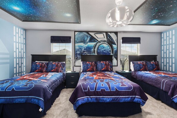 Unclassified image, 1 of 61, button - Last Minute Disney! Private Pool, Hot Tub, Game Room & Themed Bedrooms. Book Now! #56507 (Orlando)