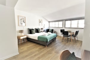 Premium Studio | Premium bedding, individually decorated, individually furnished, desk