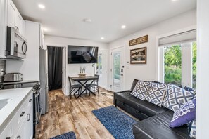 Interior - Aqua Vista - Tiny Floating Cottage #1 (South Haven)