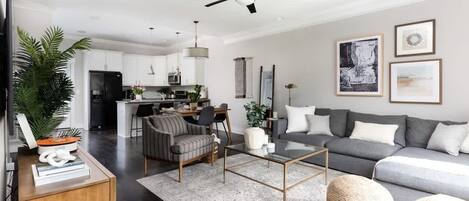 Smart TV, books, offices