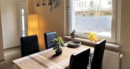 Cozy terraced house with terrace near the university