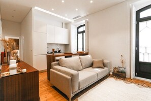 Superior-Apartment | Wohnbereich