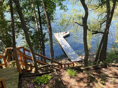 Road America Adjacent Lake House with indoor pool