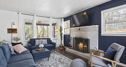 Private + Wooded + Quaint & Cozy + 5 mins to Dwntn Blk Mtn + 15 mins to Ashvle