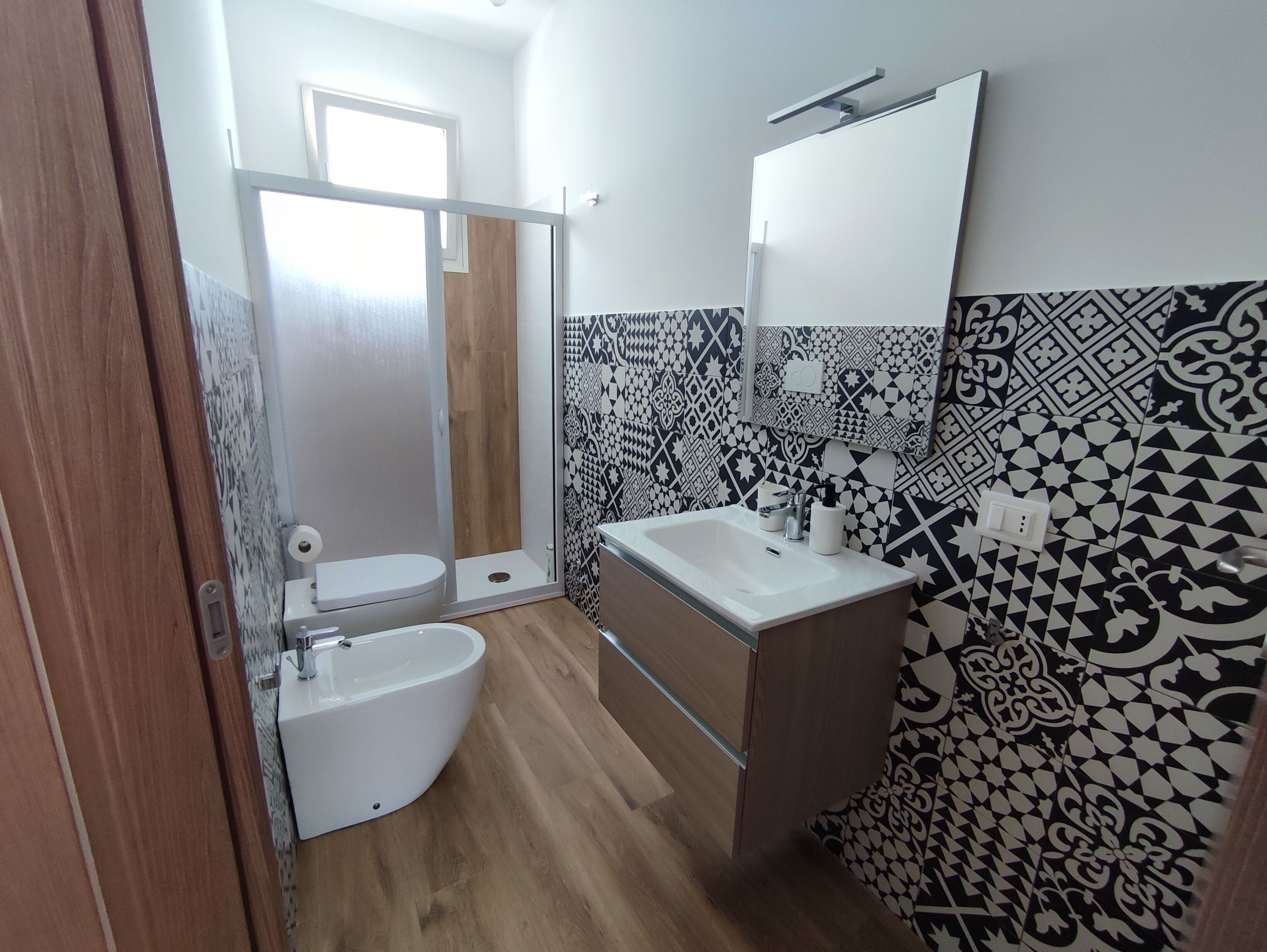 Shower, bidet