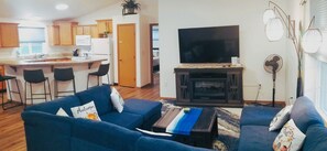 Smart-tv och böcker