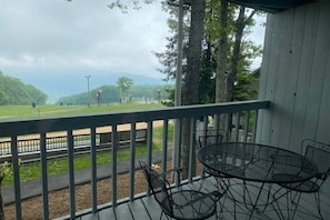 Mountain views from our deck!