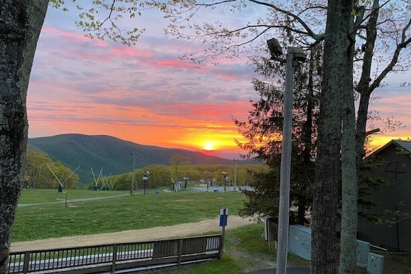 Sunrise from our deck!