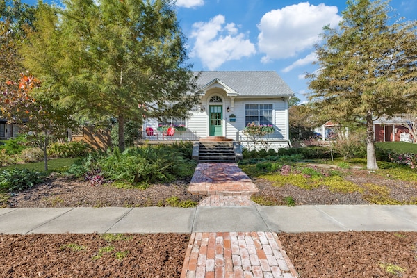 This home is on a beautiful street in a picturesque historic neighborhood.