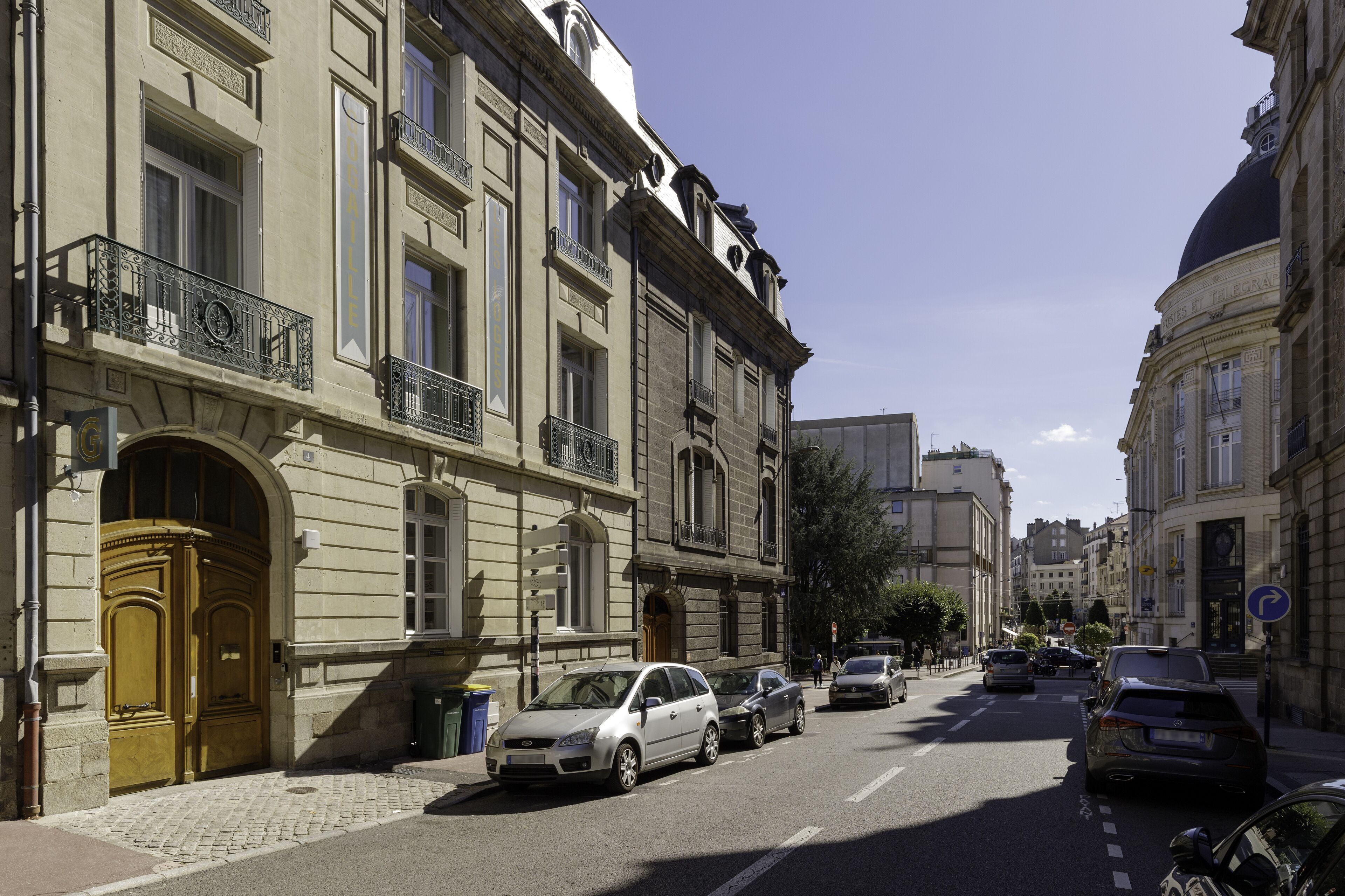 Façade de l’hébergement