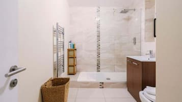 Shower, hair dryer