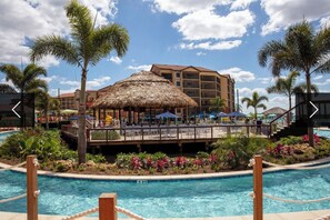 من حمّامات السباحة المغطاة، حمّام سباحة خارجي