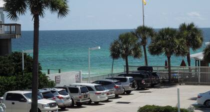 Gorgeous beachfront 2BR Condo Steps from the beach with a pool!!!