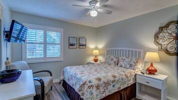 2 slaapkamers, een strijkplank/strijkijzer, gratis wifi, beddengoed