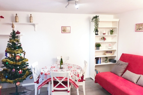 Salon séjour à la période de Noël