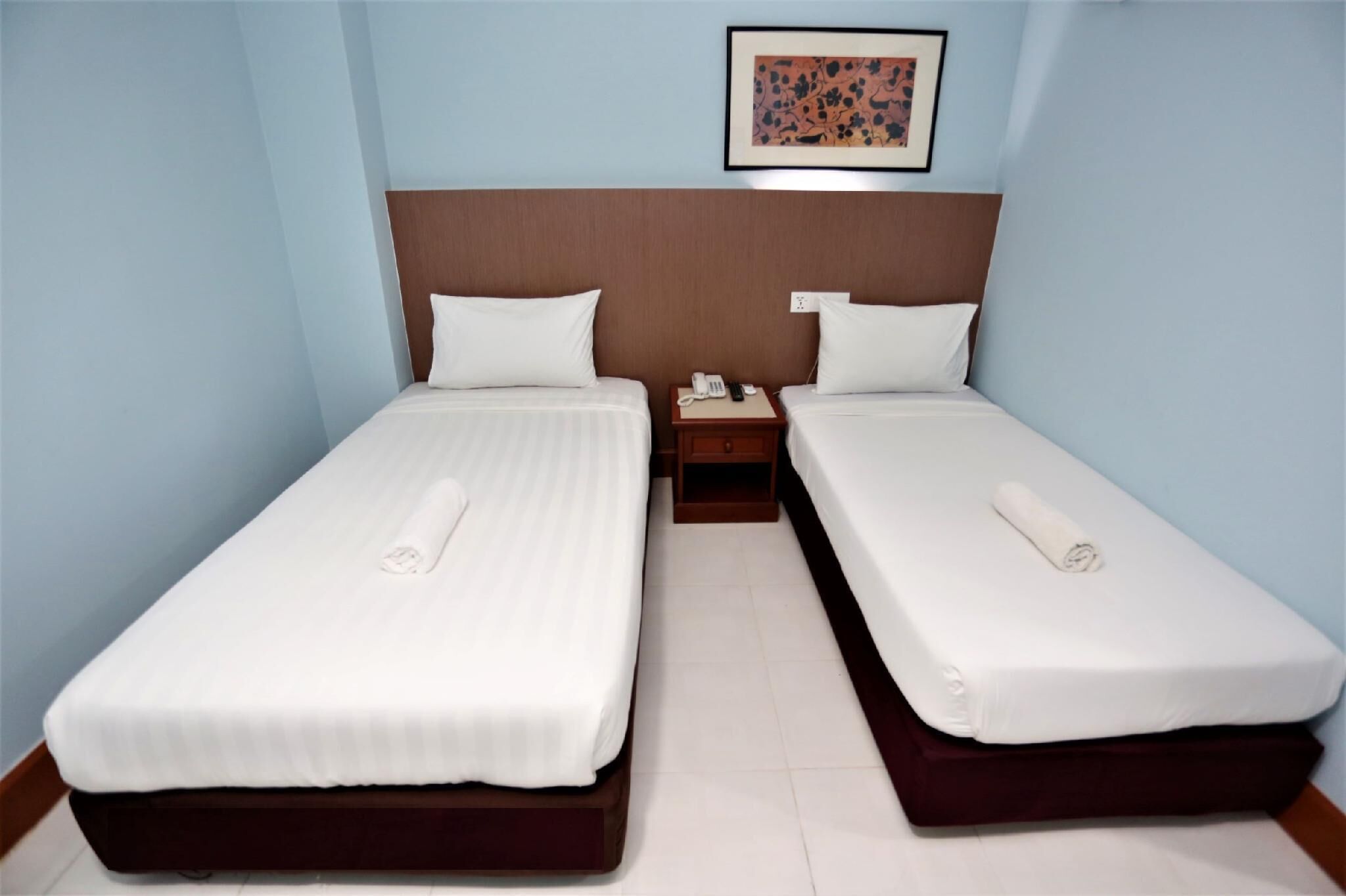 Tomannsrom – standard | Skrivebord, strykejern/-brett, wi-fi (inkludert) og sengetøy