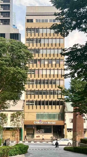 Façade de l’hébergement