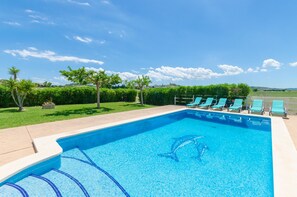 Pool - YourHouse Sa Cova Dor, finca with garden and private pool (Santa Margalida)