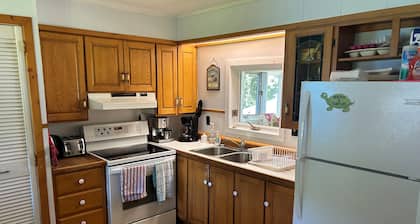 Cozy, modern cottage lots of space, perfect waterfront for swimming / water fun!