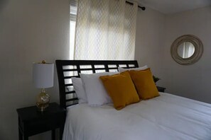 4 bedrooms, iron/ironing board, travel cot, free WiFi