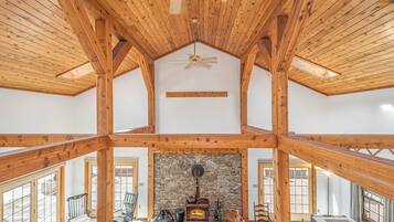 House, Multiple Beds, Fireplace | View from property