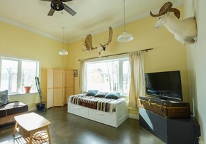 5 bedrooms, iron/ironing board, WiFi, bed sheets