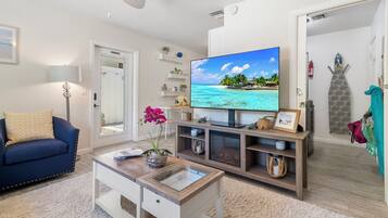 Smart TV, fireplace, offices