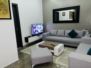 Living area - Apartment in the heart of La Marsa 🏄‍♂️⛱ (La marsa)