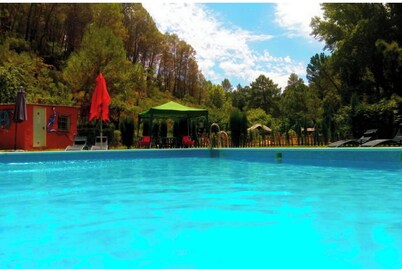 Casa Rural para grupos, con piscina y en plena naturaleza en la Sierra d Segura.