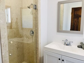 Standard Room, 1 Queen Bed, Courtyard View, Courtyard Area | Bathroom - Mi Kasa Hot Springs 420, Adults only, Clothing Optional (Desert Hot Springs)