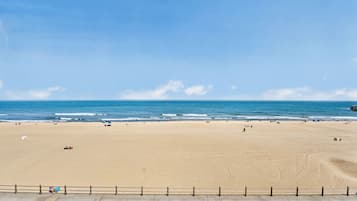 Vlak bij het strand