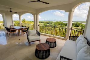 Vista al campo de golf