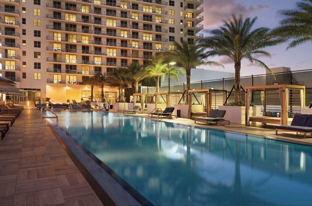 Außenpool, beheizter Pool