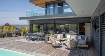Villa Cigogne Annecy le Vieux swimming pool