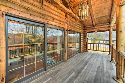 Spacious Cabin w/ Decks Near Saratoga Springs