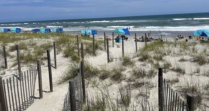 Peaceful, Gated community with Indoor & Outdoor Pools.Walk to beach, dining &fun