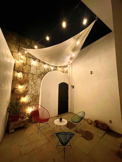 House at the Historical Arcos de Oaxaca