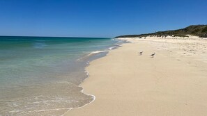 بالقرب من الشاطئ