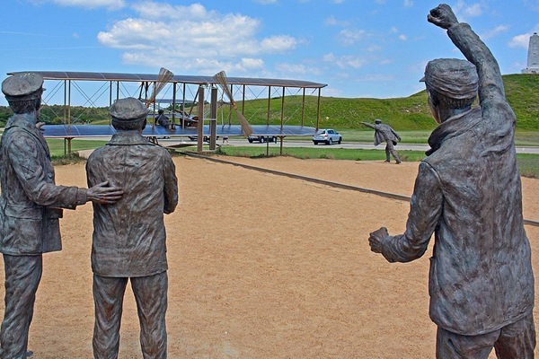 Wright Brothers museum in the OBX. Great place to visit with the family!!