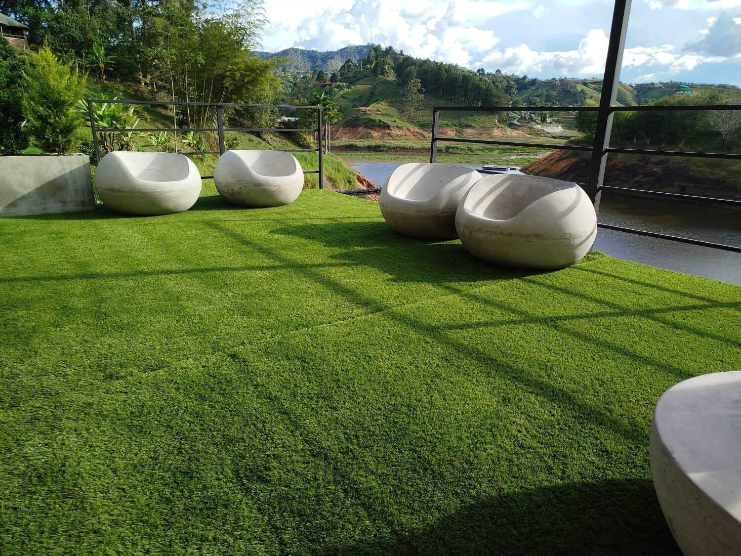 Áreas de la propiedad