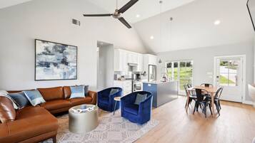 TV connectée, cheminée