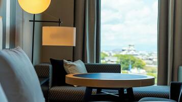 Kamar Deluks, Bebas Asap Rokok (King) | Wi-Fi gratis dan seprai linen