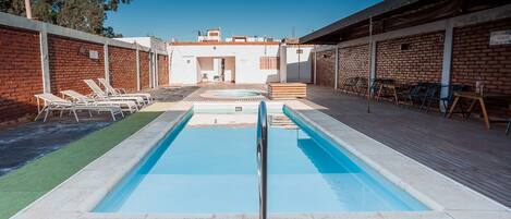 Seasonal outdoor pool