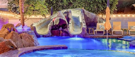 Beheizter Pool