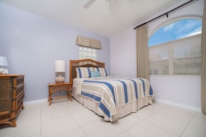 2 bedrooms, memory foam beds, in-room safe, blackout drapes