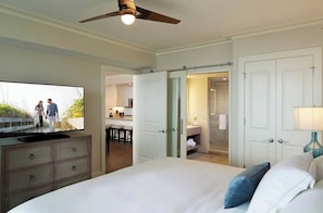 2 bedrooms, desk, iron/ironing board, free WiFi