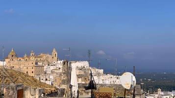 Blick von der Unterkunft