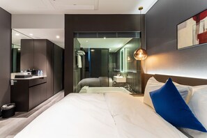 Habitación ejecutiva | Ropa de cama de alta calidad, wifi gratis, ropa de cama