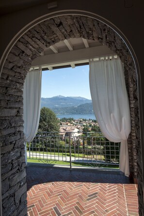 Blick von der Unterkunft