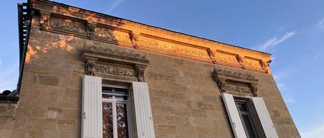 Voorkant van accommodatie